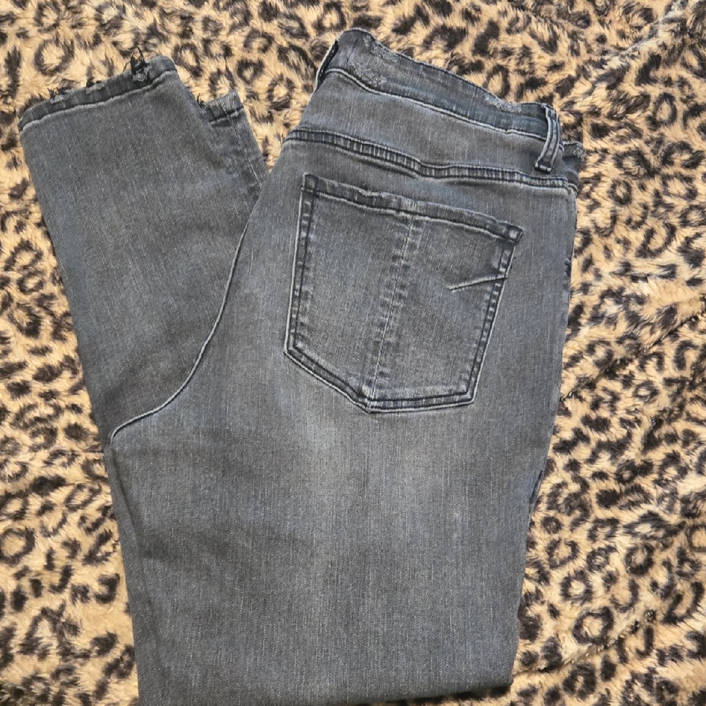 Parker Women's Straight Leg Gray Jeans